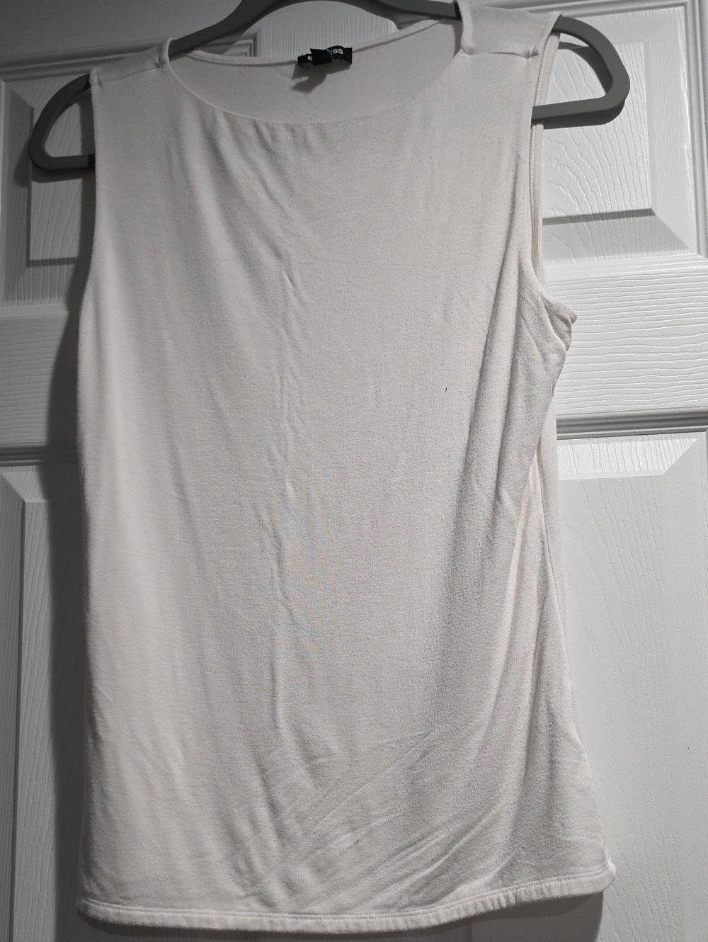 Express White Sleeveless Camisole Tank
